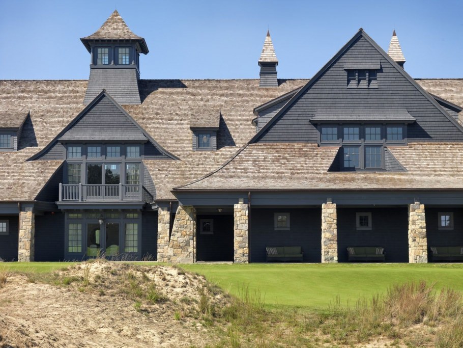 Крафтсман стиль загородный дом