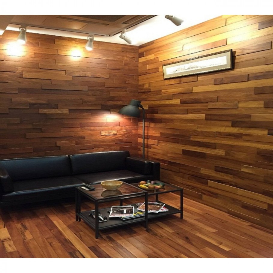 Отделка помещения из дерева