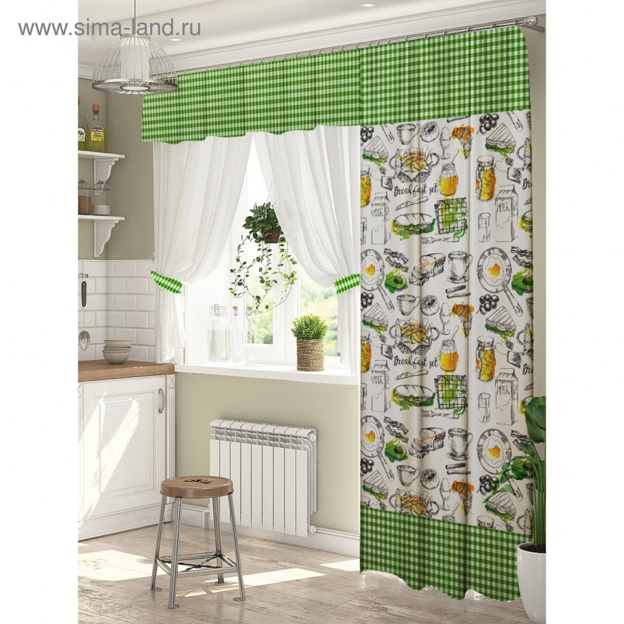 Комплект штор любимый город штора 147х267