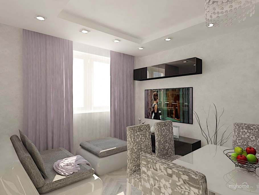 Гостиная брежневка