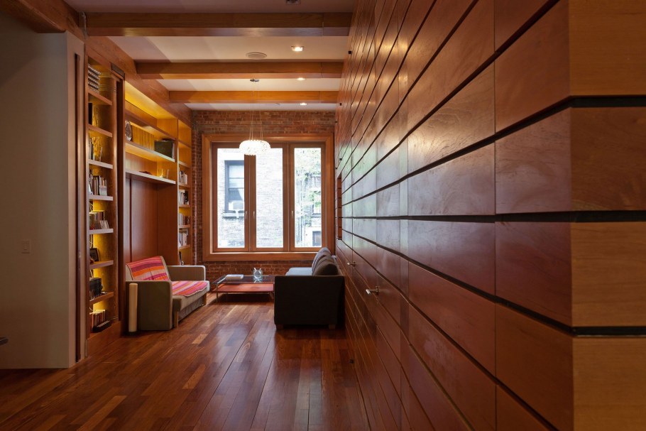 Отделка квартиры деревом