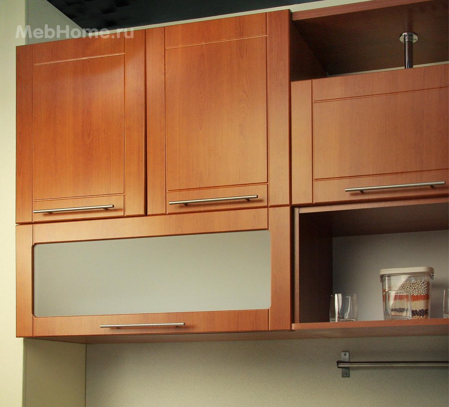 Фартук для кухни из шпона