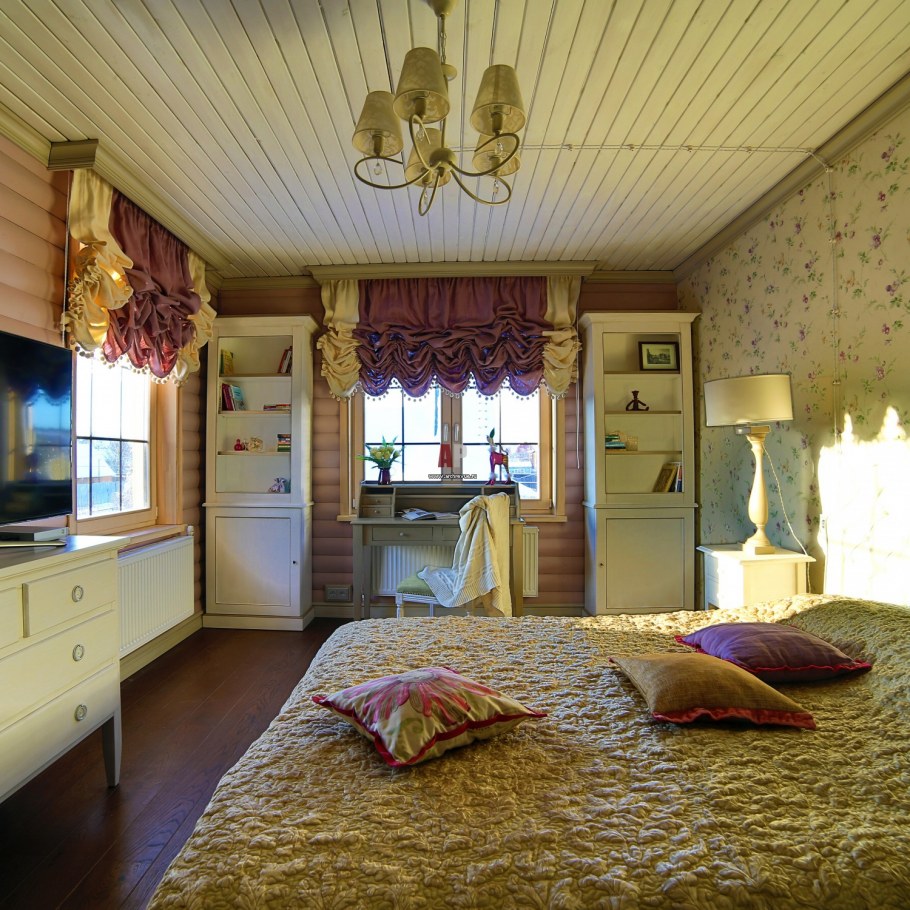 Комната в стиле Прованс на даче