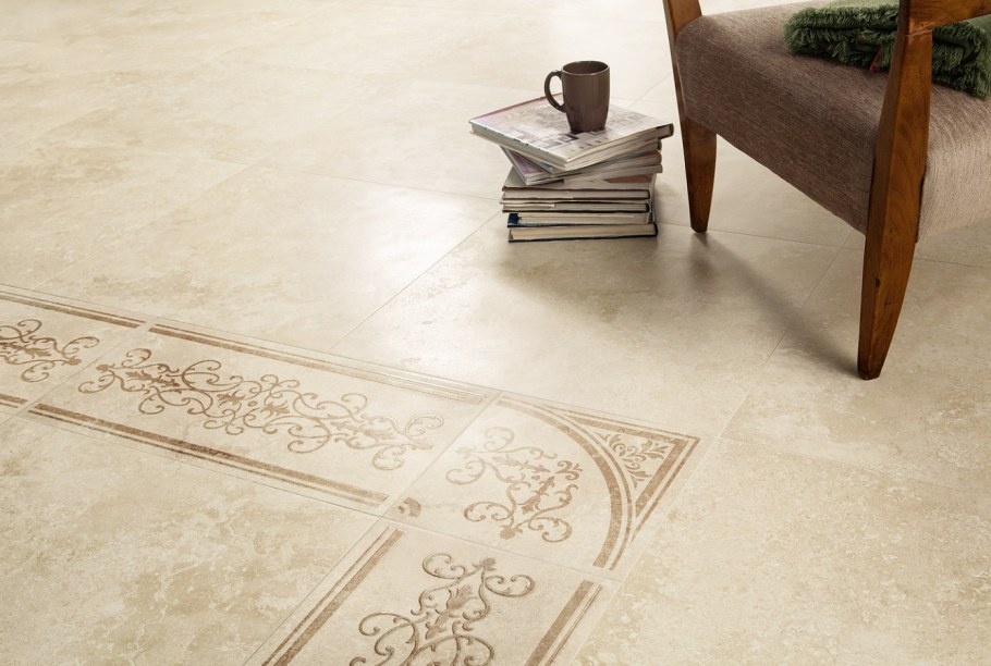 Италон керамогранит НЛ Стоун айвори 60 60