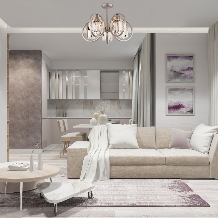 Спальня гостиная в стиле ар деко