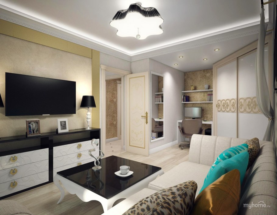 Квартира в стиле арт деко