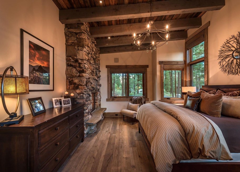 Спальня рустик Шале