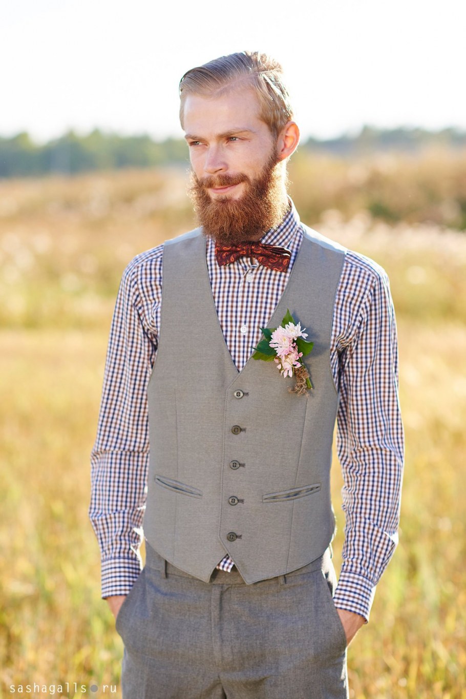 Спальня в стиле Кантри современный