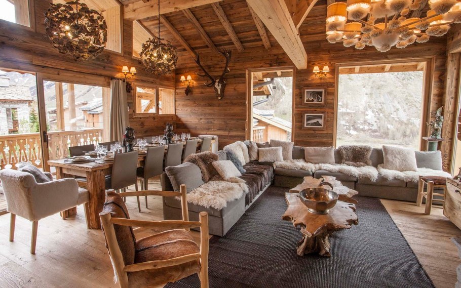 Интерьер кухни в рустикальном стиле