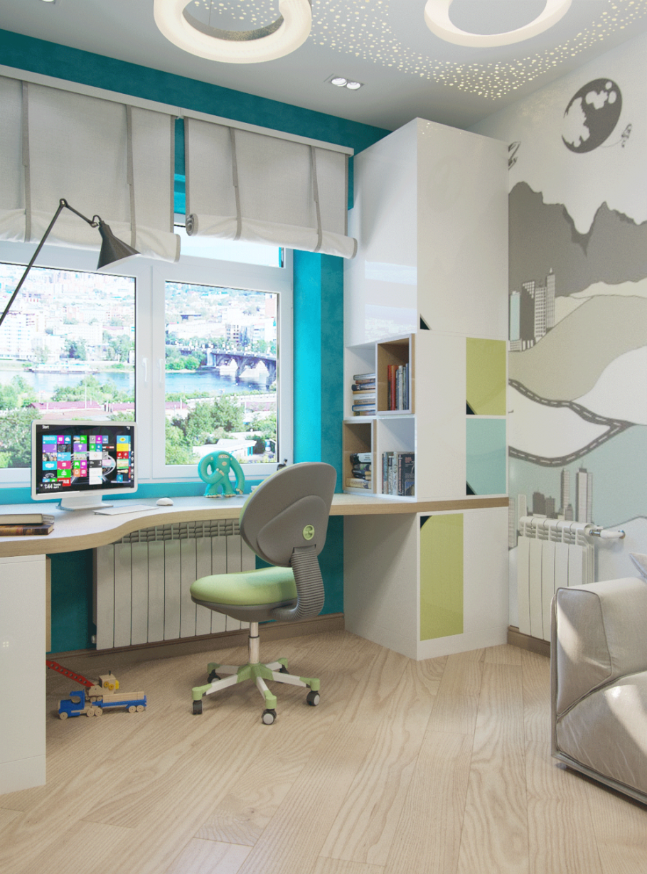 Проект комнаты школьника