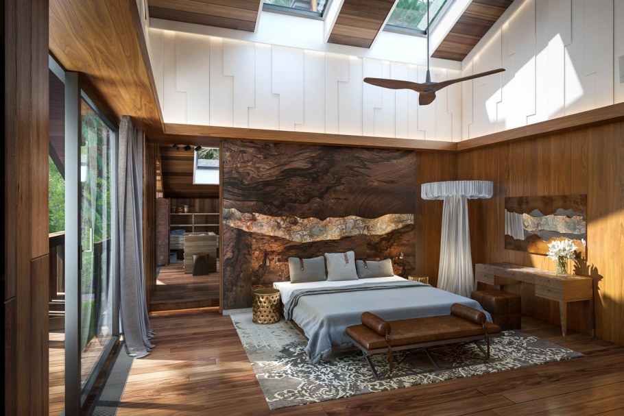 Спальни в эко доме