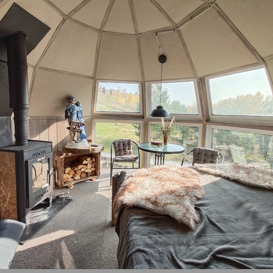 Купольный домик для базы отдыха