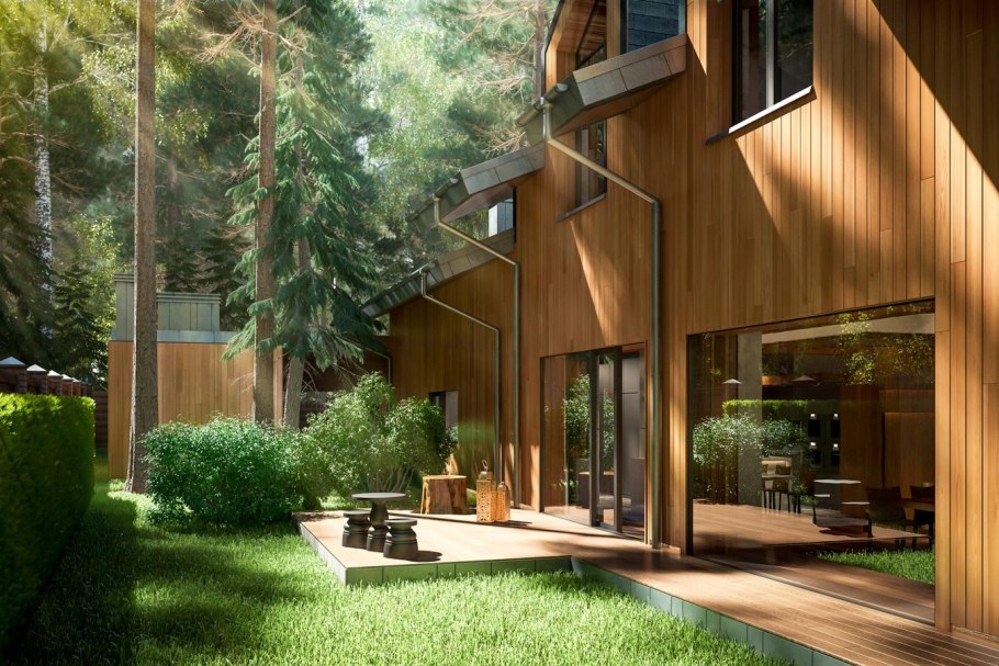 Экостиль экстерьер