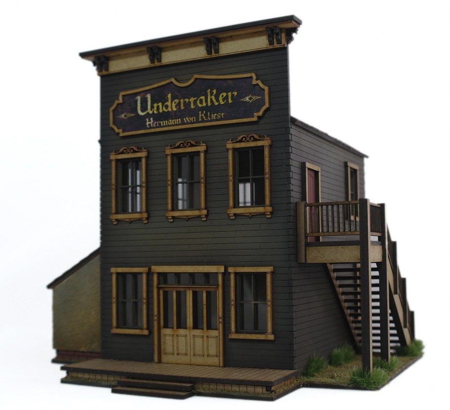 Здание салуна на диком западе