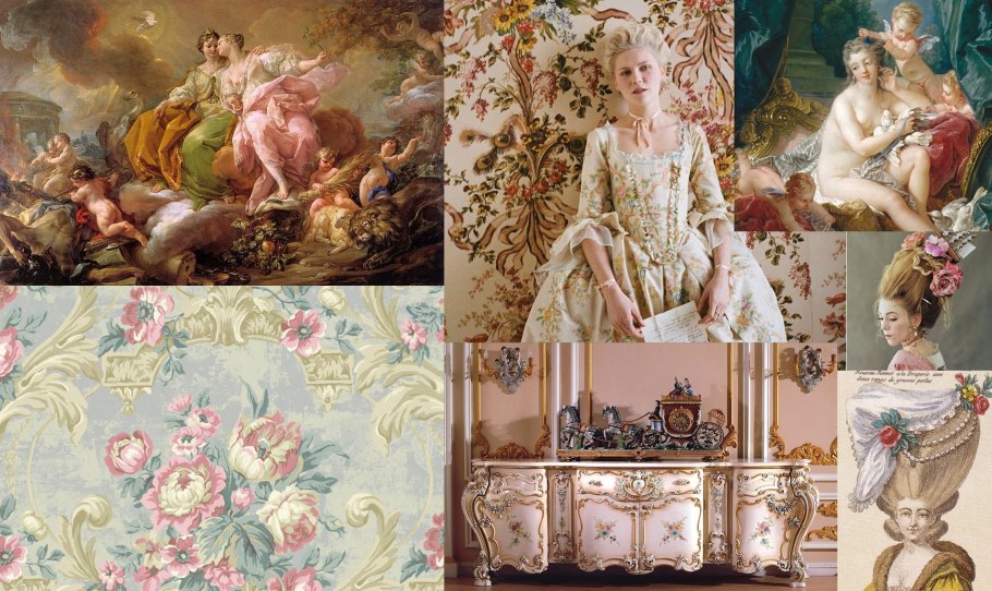 Барокко интерьеры Версальского дворца