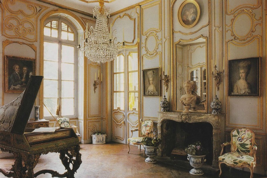 Барокко в интерьере вертикально