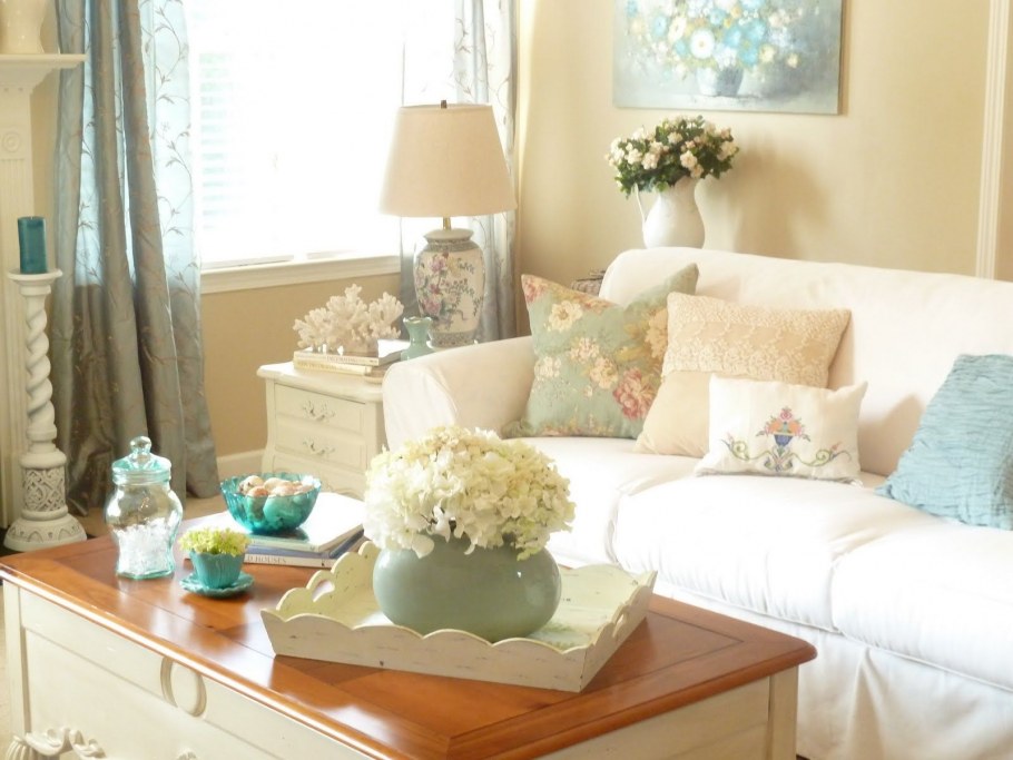 Интерьер в пастельных тонах