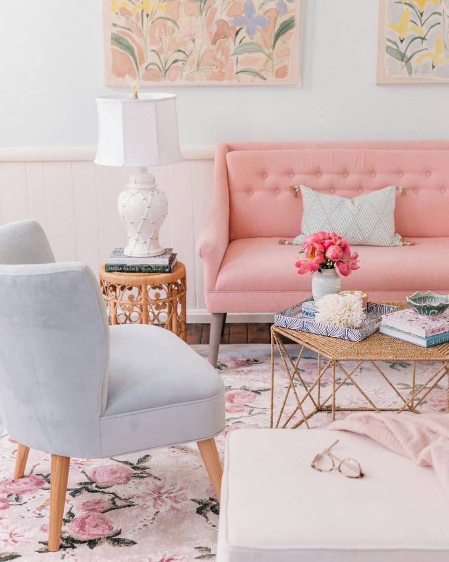 Интерьер в пастельных тонах