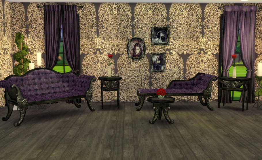 SIMS 4 Gothic Furniture