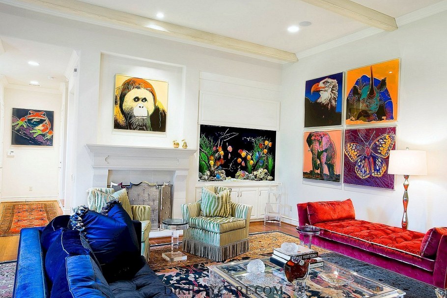 Современное искусство в интерьере