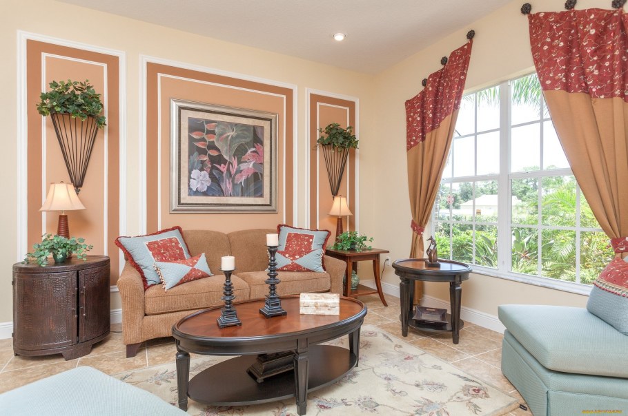 Шторы в интерьере