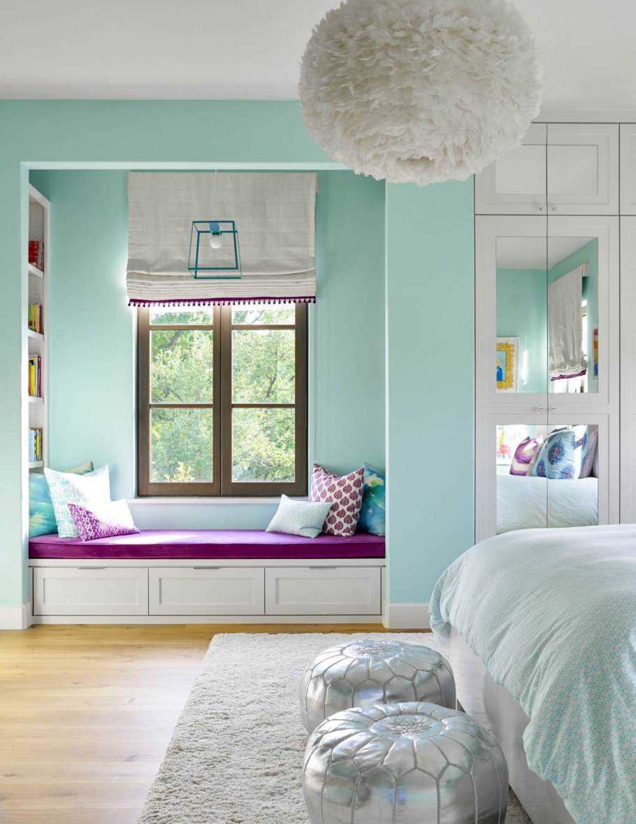 Голубая комната для девочки