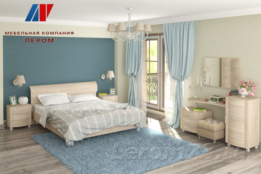 Спальня Дольче Нотте, дуб сонома