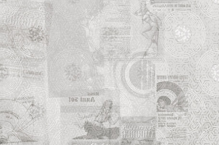 Обои печать газетная