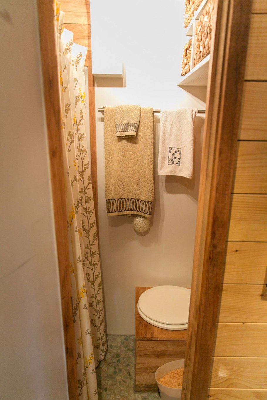 Душевая в дачном домике