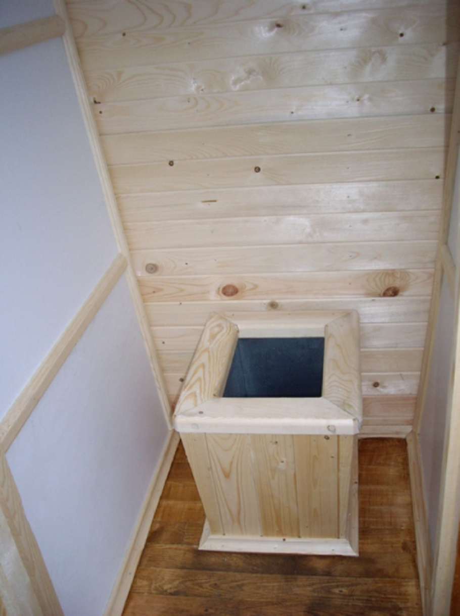 Туалетная комната в дачном доме