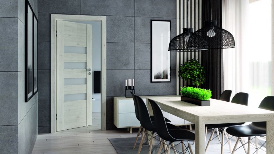 Царговые двери в интерьере