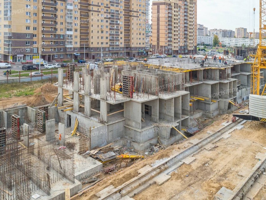 Ход строительства корпус 23 в Лукино Варино