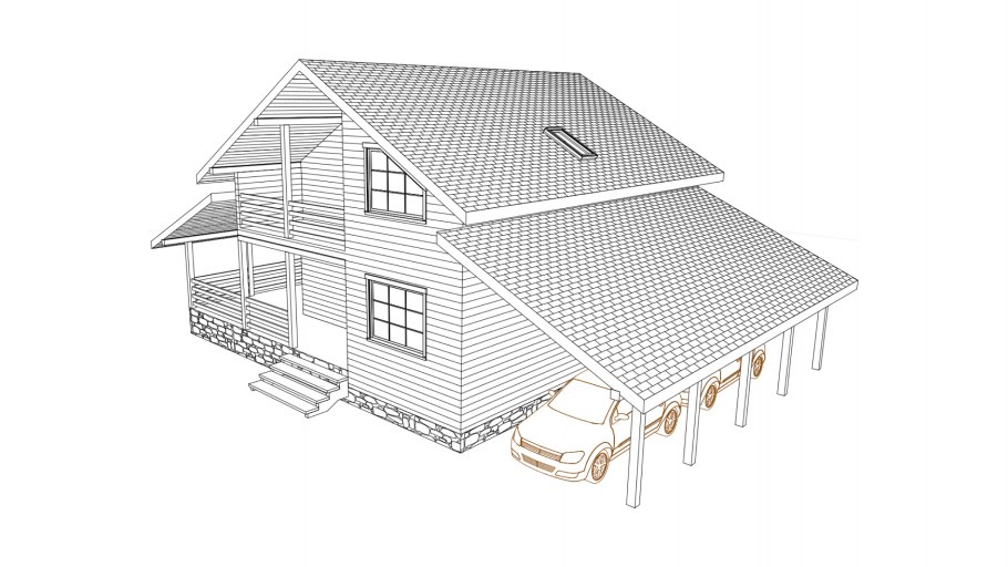 Проект дома 34-58
