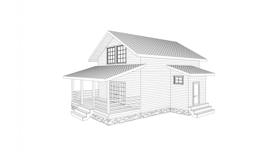 Проект дома д-67а