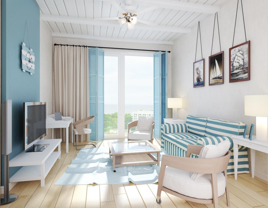 Среднеземноморский стиль интерьер