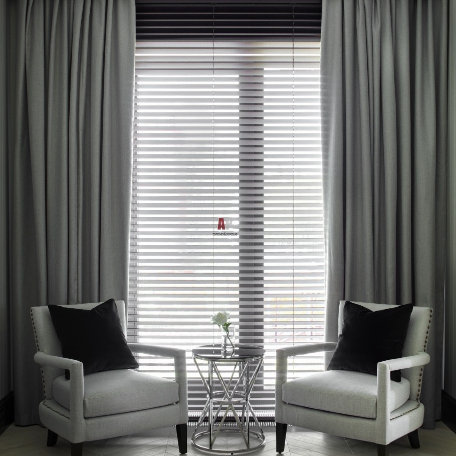 Шторы в американском стиле