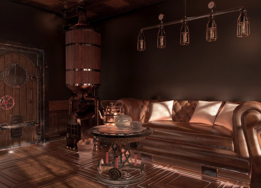 Loft мебель Steampunk