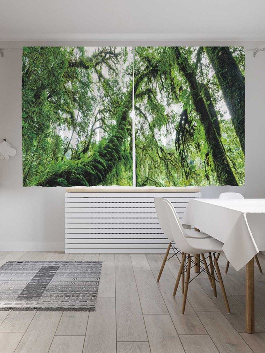 Фотошторы тропический лес 3
