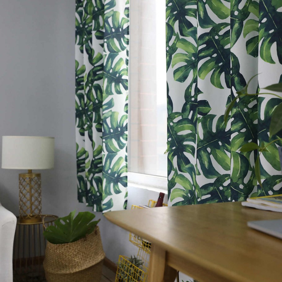 Гардины икеа монстера
