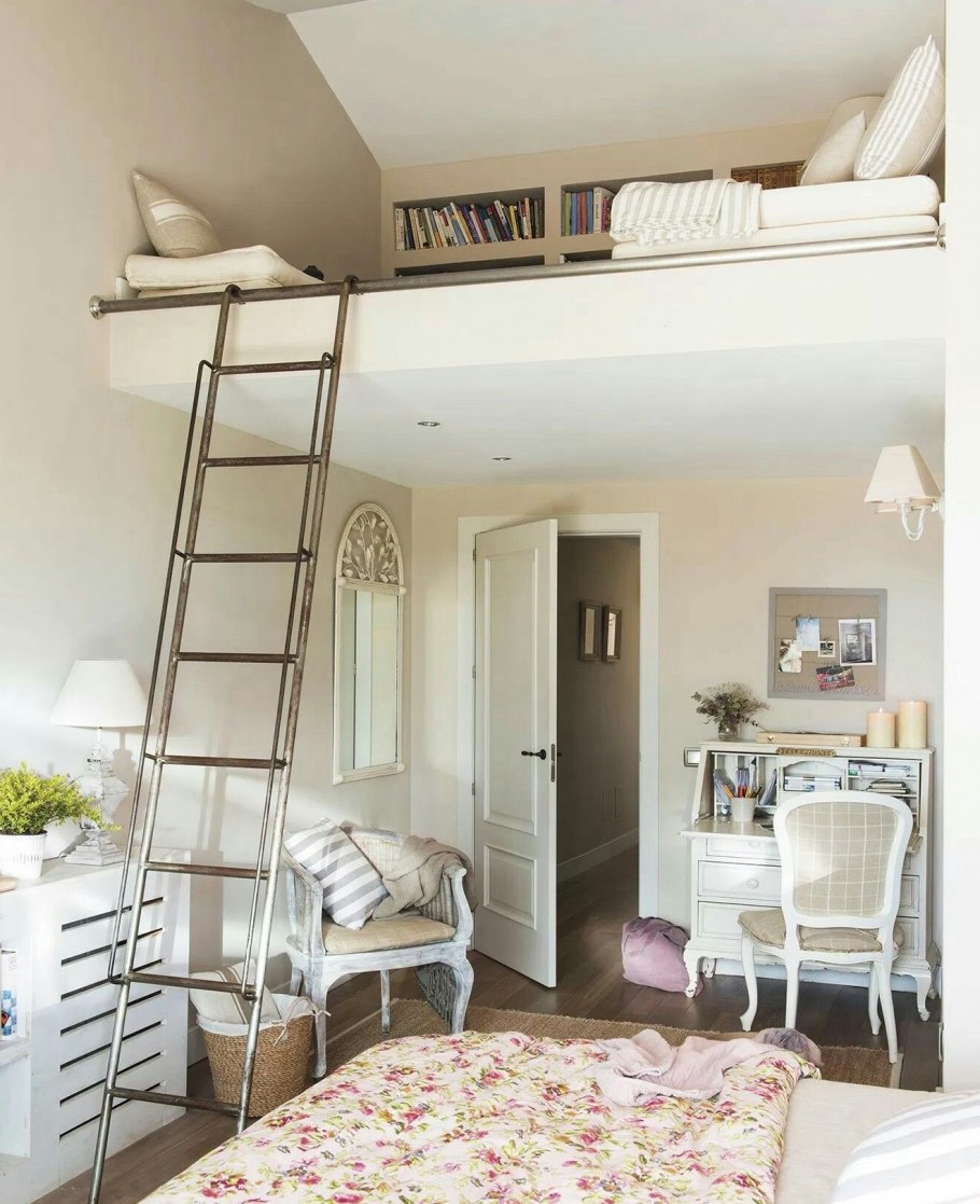 Спальня на антресоли