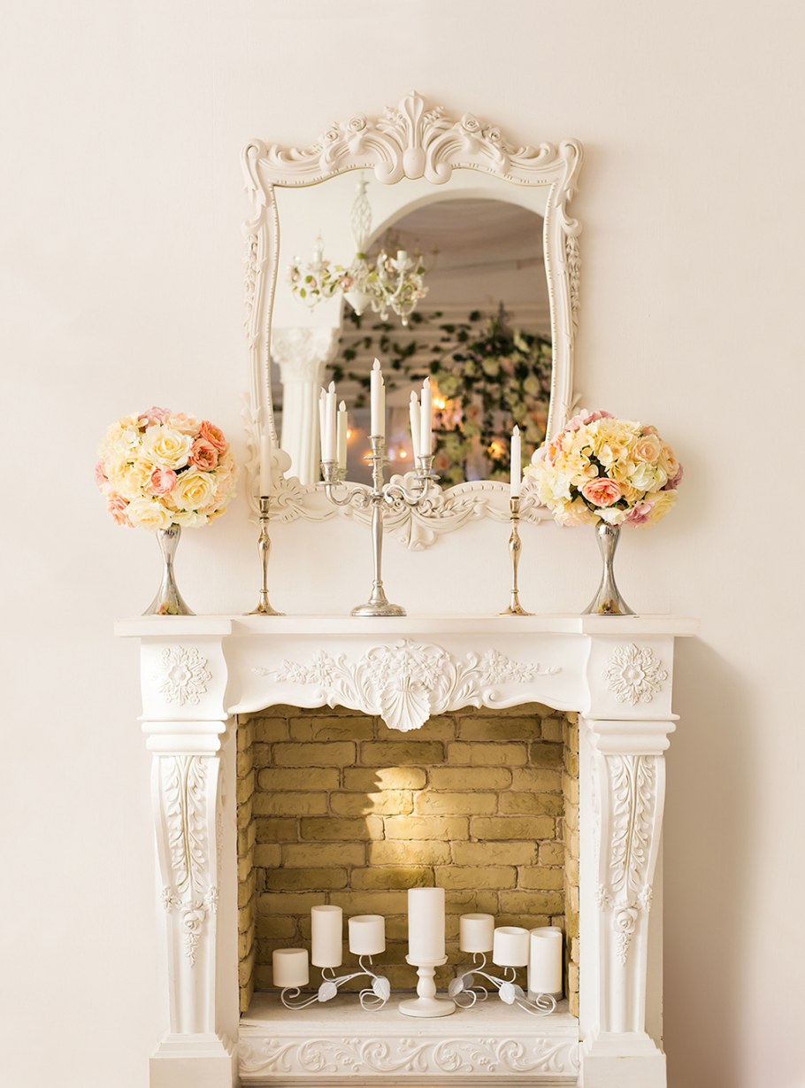 Фотообои камин