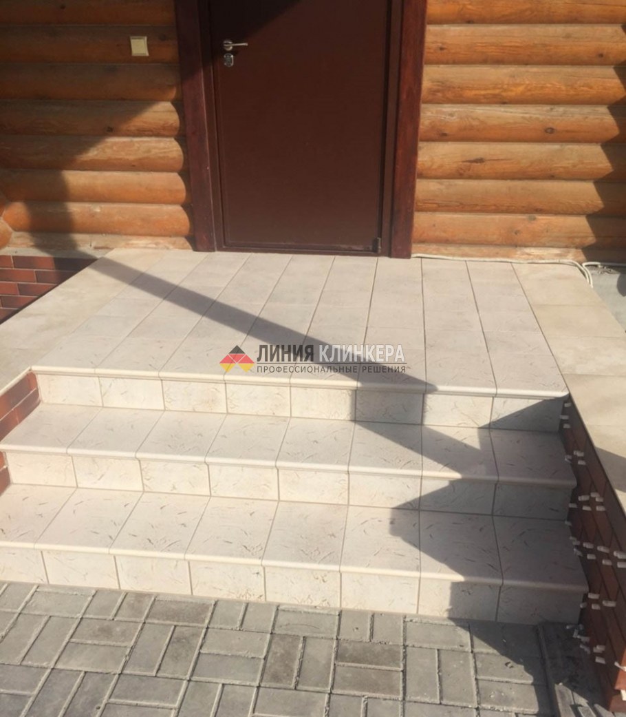 Ступени Antik Muschelweiss ABC Klinkergruppe