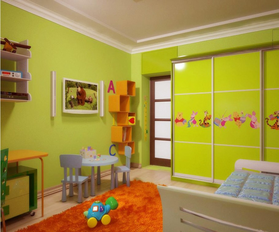 Детская комната для 3 летнего ребенка