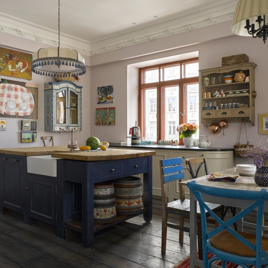 Кухни в стиле Кантри