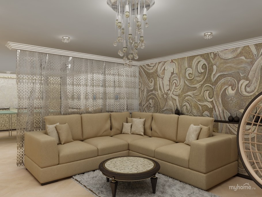 Фотообои для гостиной комнаты 20 кв.м