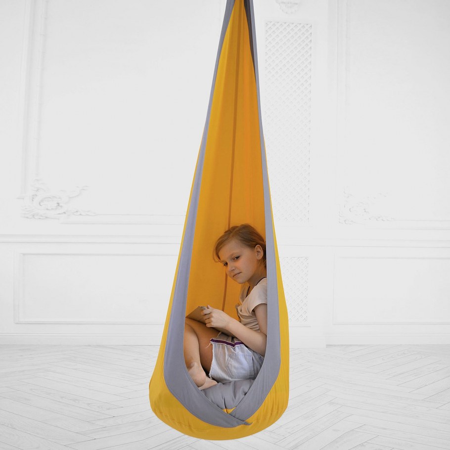 Качели кокон детские