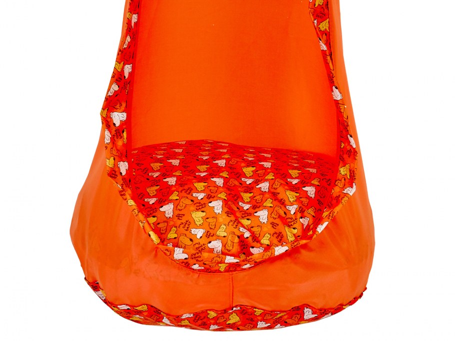 Детское подвесное кресло Polini Kids кокон, оранжевый