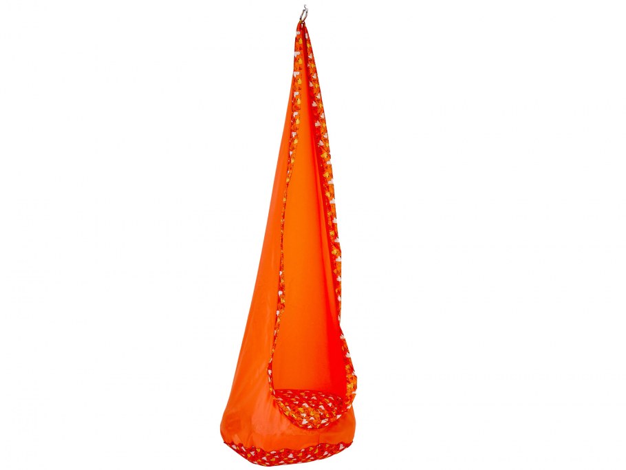 Детское подвесное кресло Polini Kids кокон, оранжевый