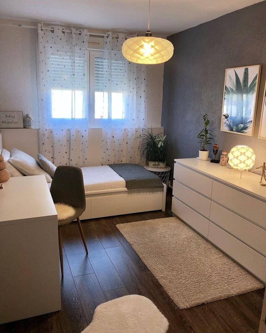 Ikea гостиная спальня