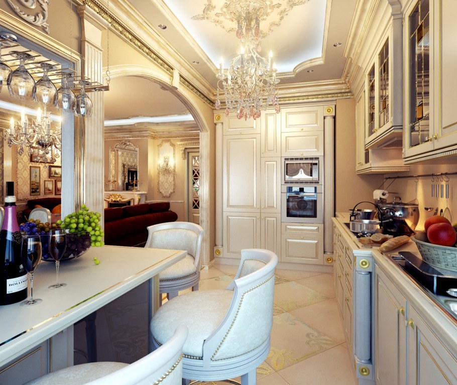 Стиль гламур в интерьере